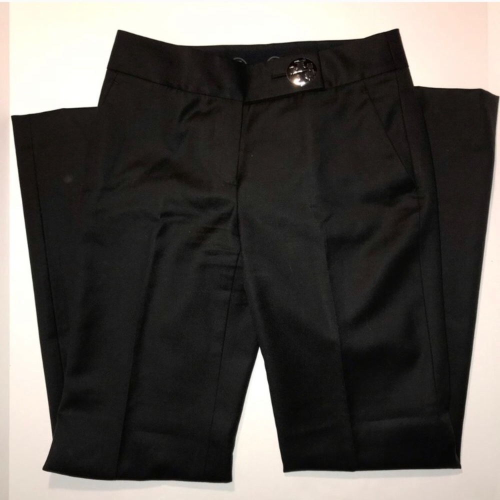 Tory Burch wool blend black pants